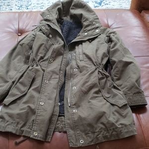 Gap olive parka
